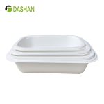 Customizable Disposable CPET Plastic Tray Aviation Lunch Box Baking Box Black White More Specifications Firm and Safe