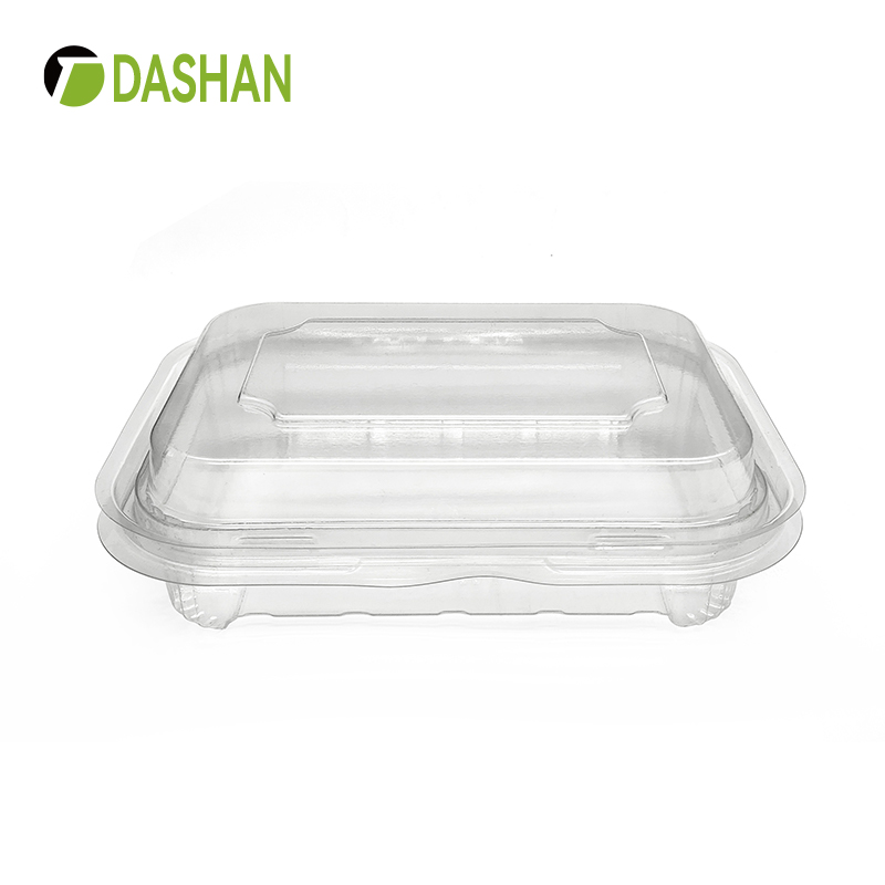 Disposable clear pastry packing box