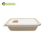 Disposable Rectangular Lunch Box More Capacity Lid With Transparent Window Visible Bento Box Wholesale Price Factory Direct Sales