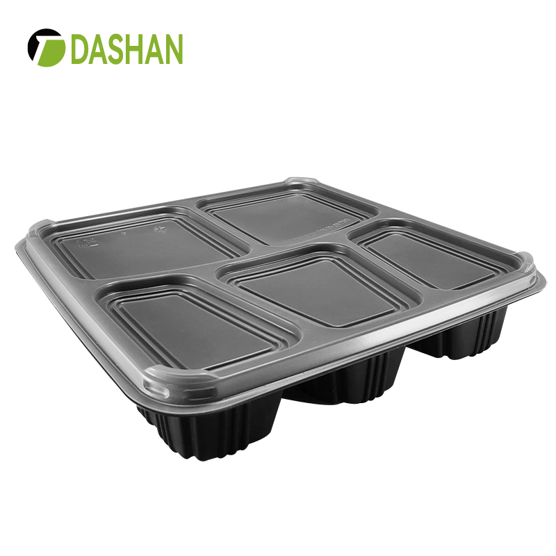 5 Compartment PP lunch box
