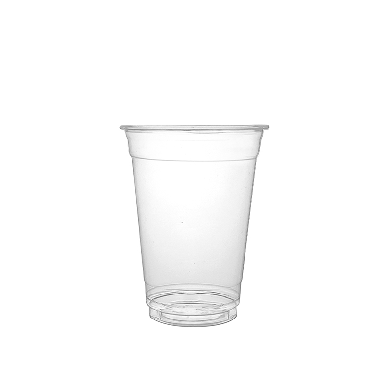 78-8oz Clear  PET/RPET Plastic Cold Cups Thickened Material Good Toughness Durable Customizable LOGO Printing Cold Drink Cup