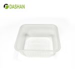 Square PP Lock Fresh-keeping Box Disposable Fresh Box Clam Shell Packaging Container Transparent Customizable Multiple Sizes Wholesale Price