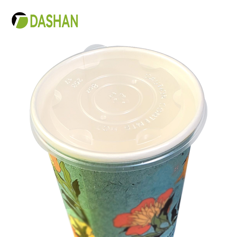 8oz Clear Plastic Cup Lid-90 PP Lid for Paper Cup