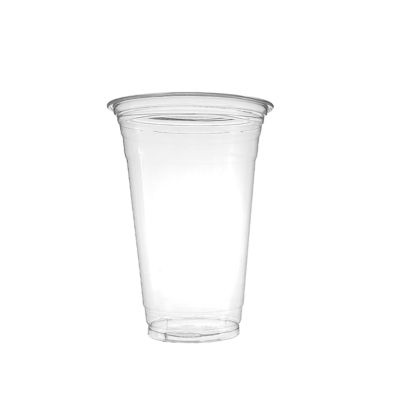98-20oz Clear PET/RPET Plastic Cold Cups Thickened Material Good Toughness Durable Customizable LOGO Printing Cold Drink Cup