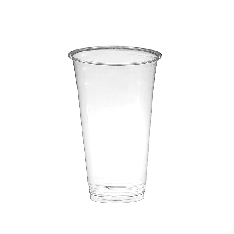 Milk tea cups wholesale with cup LIDS plastic PET cups can be taken out Thickened Material  Non-toxic Factory Wholesale Price Customizable
