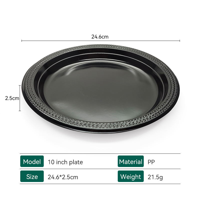 Disposable PP plate 7 “9 “10 “