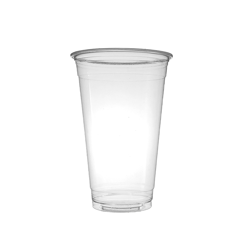 90-16oz compostable  green cycle PLA  plastic cups cold cups 100% Biodegradable Disposable Cup PLA Compostable Material High Transparency