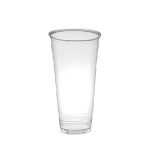 100% Biodegradable Disposable Cup PLA Compostable Material High Transparency Thickened Material Good Toughness Durable Customizable LOGO Printing Cold Drink Cup
