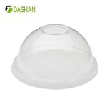 PLA Cups Dome Lids Thickened Material Good Toughness Durable Customizable Cold Drink Cup lips