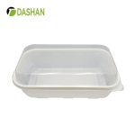 Disposable Eco-friendly Lunch Box PLA Material 100% Biodegradable Compostable Sushi Bento Box With Lid Supplier Direct Sales Discounted Price Customizable