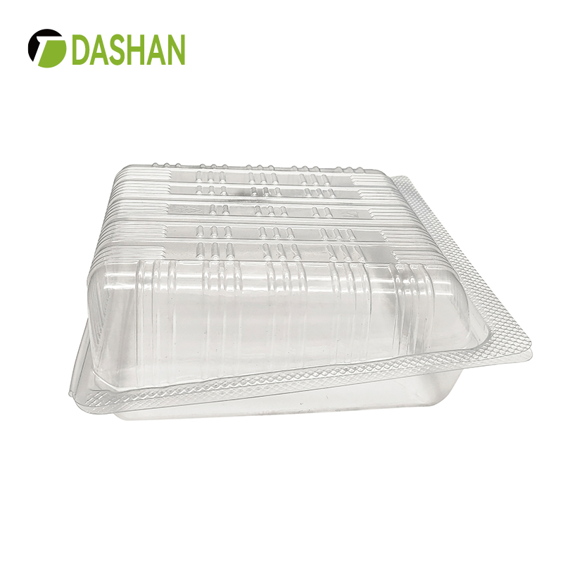 Clear anti-fog sushi sandwich bakery food packing box