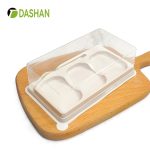 Disposable Cake Box Plastic Cheese Cake Mini Cake Bakery Food With Lid Packaging Box Factory Wholesale Price Supplier Direct Sales