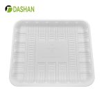 Special Price Food Grade Disposable Tray Corn Starch Degradable Pollution-Free Fresh Tray Supermarket Wholesale