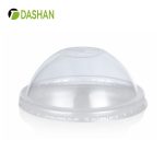 Factory price Dome-Shaped Plastic PET Cup Lids with High transparency and Unique aesthetics
