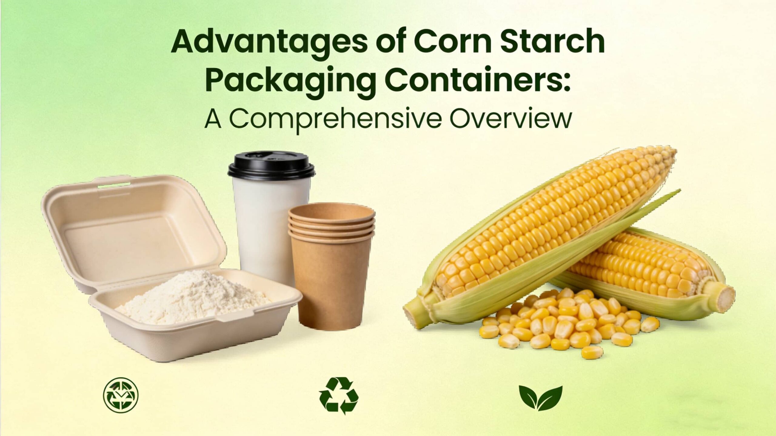 Advantages of Corn Starch Packaging Containers A Comprehensive Overview