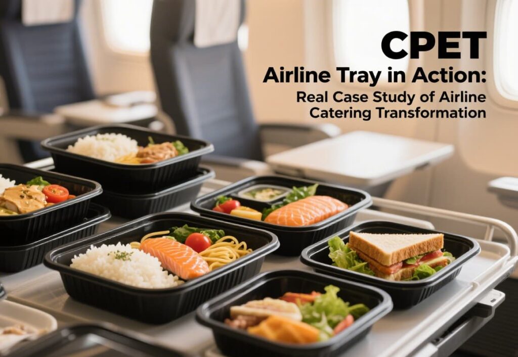 CPET airline tray CPET airline tray