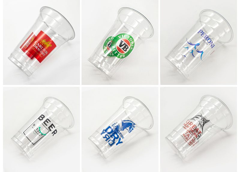 custom printed PET cup