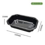 Disposable CPET Airline Tray