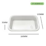 Microwave CPET Lunch Box High-Temp Baking