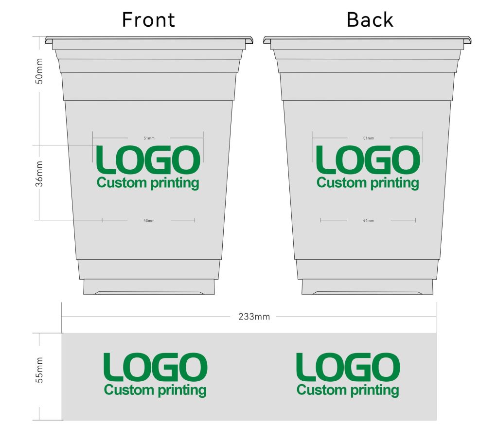 Cup logo design