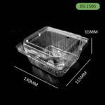 Clamshell Cherry Box SD-250 – Transparent