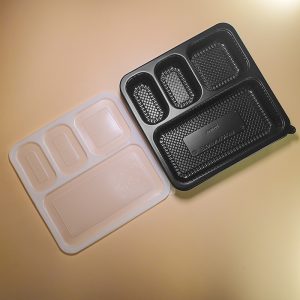 Compartment Food Container Solution 4 PP Bento Box