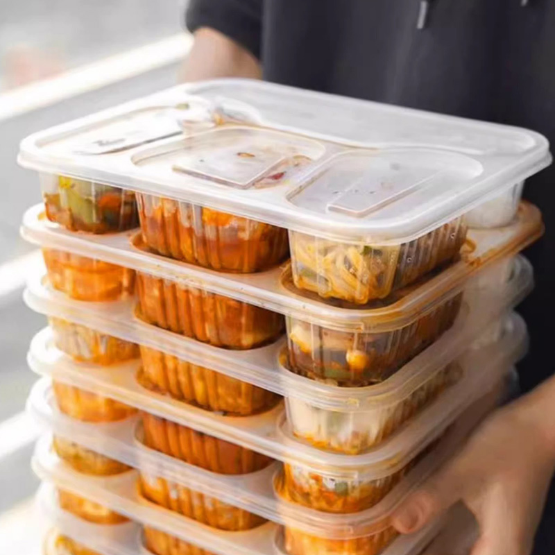 Stackable Compartment PP Containers