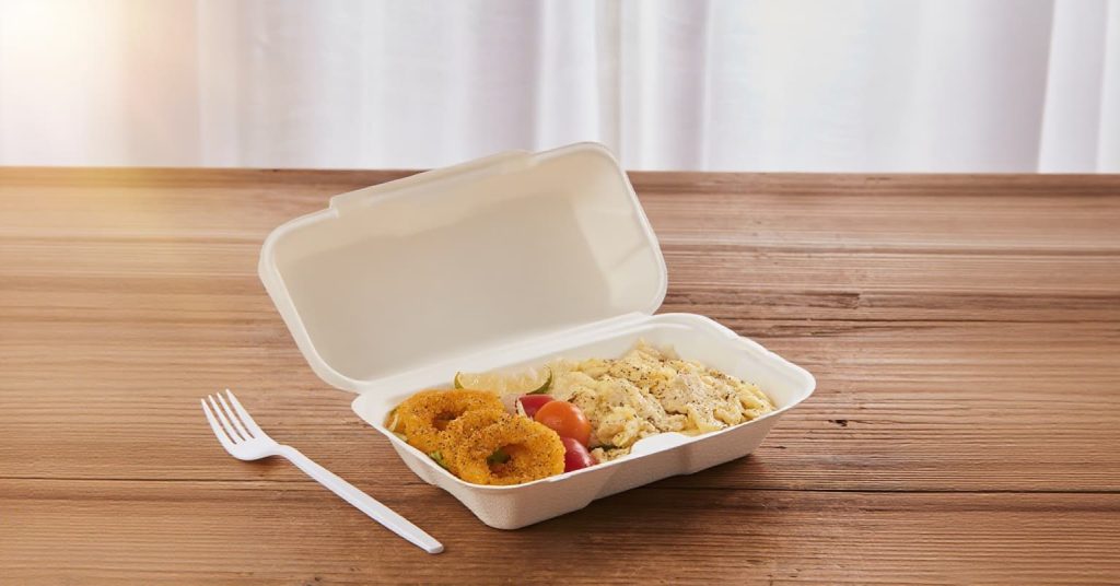 compostable food clamshell compostable food clamshell