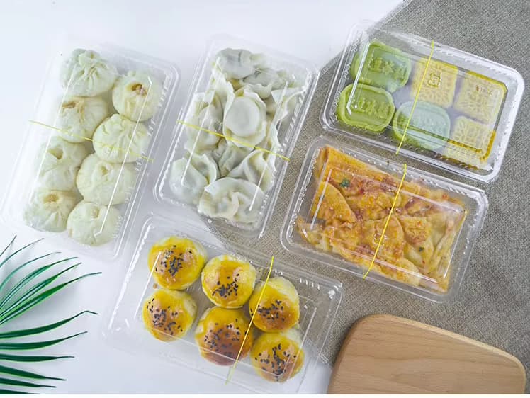 Clear PET Packaging for Food