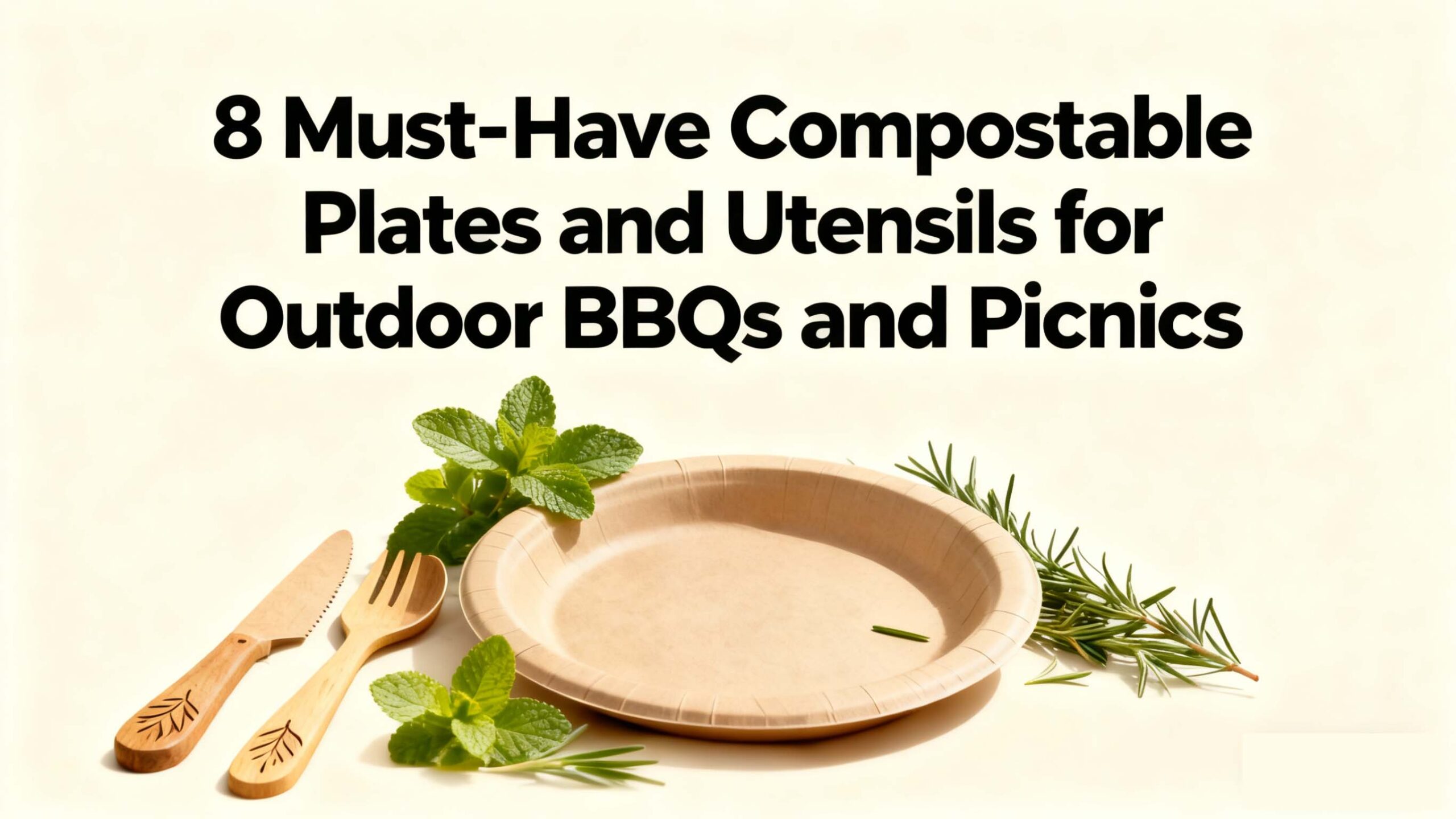 8 Must-Have Compostable Plates and Utensils for Outdoor BBQs and Picnics