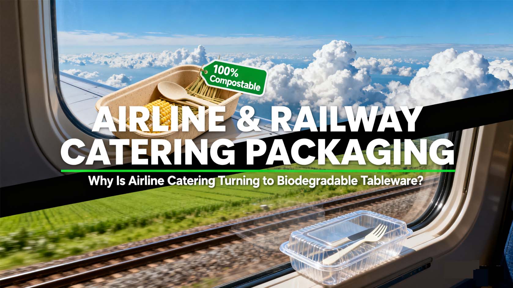 Airline and Railway Catering Packaging Why Is Airline Catering Turning to Biodegradable Tableware