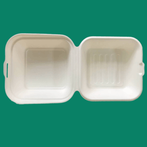 Bagasse Clamshell Box KY61