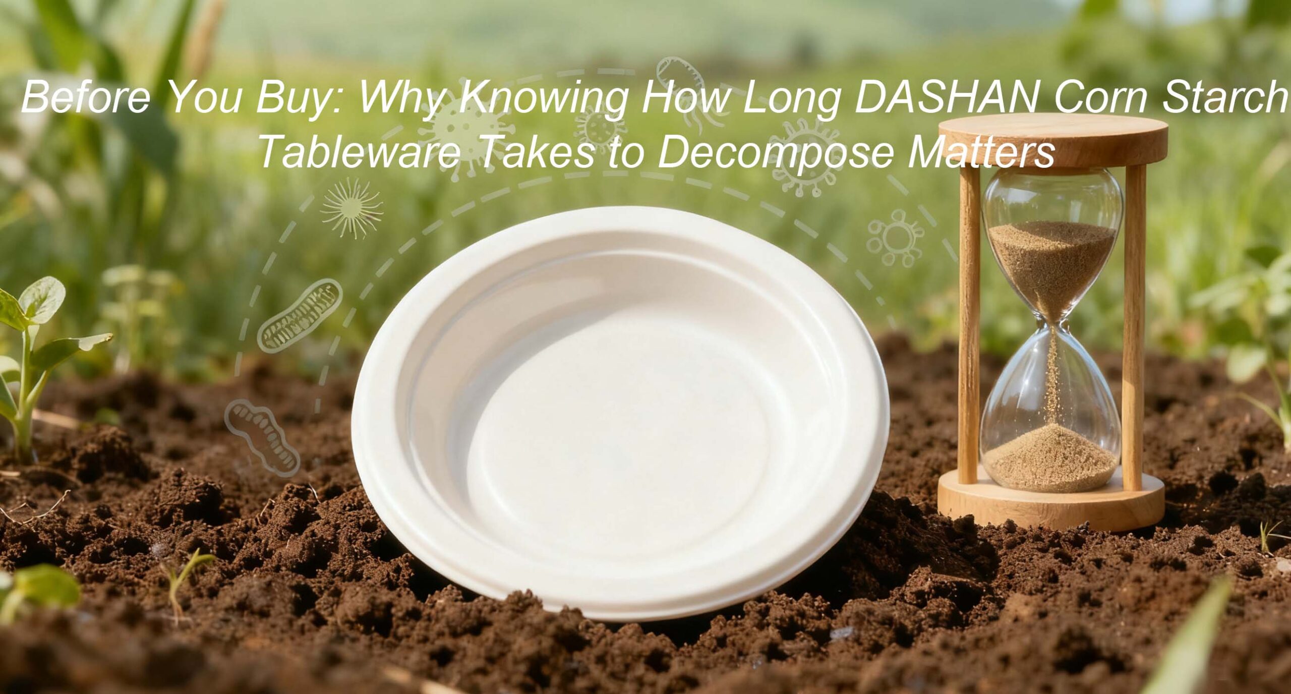 Before You Buy Why Knowing How Long DASHAN Corn Starch Tableware Takes to Decompose Matters