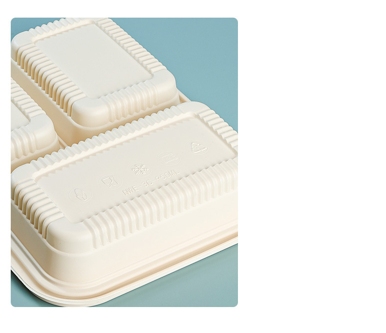 Biodegradable lunch tray
