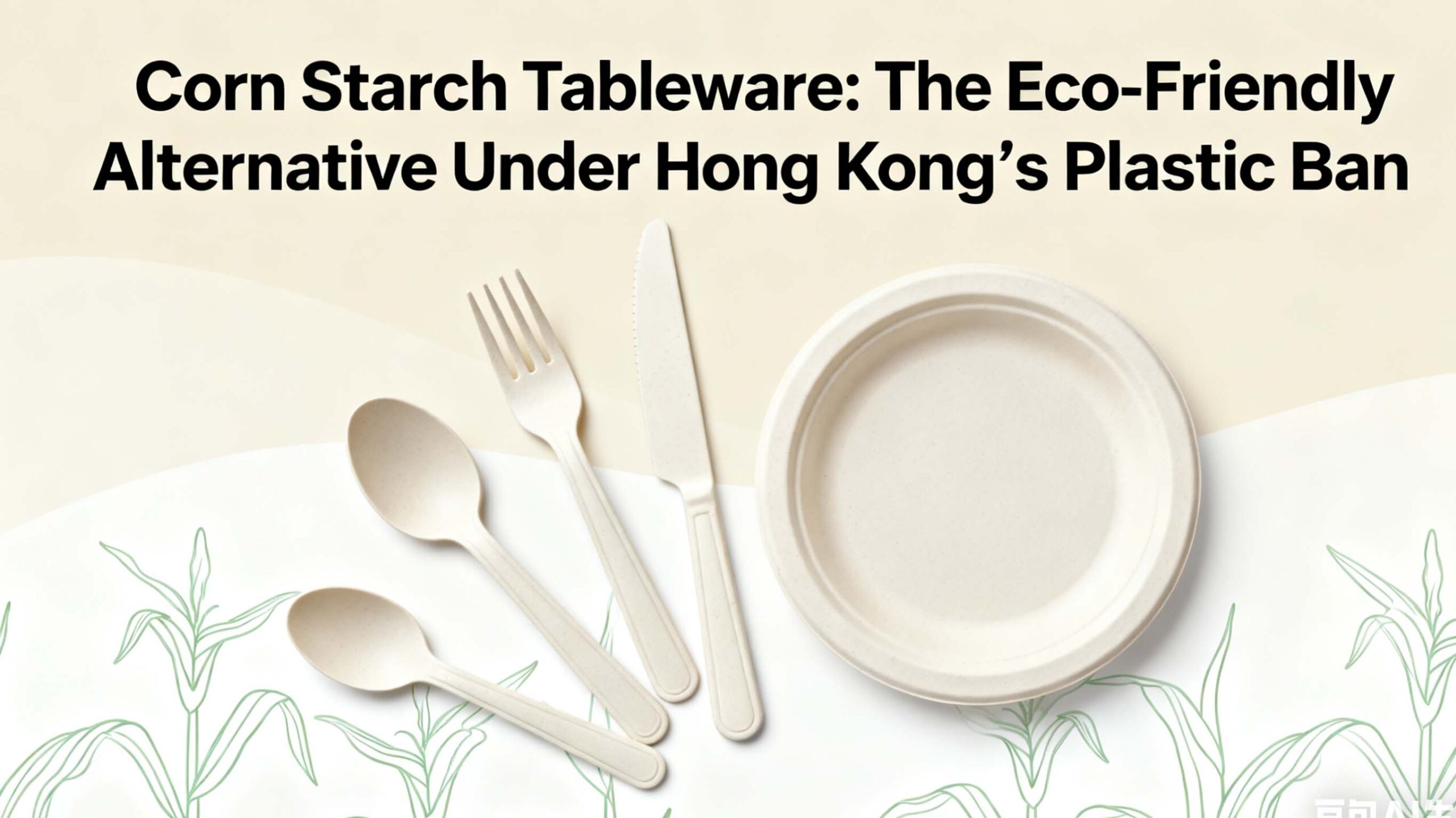 Corn Starch Tableware: The Eco-Friendly Alternative Under Hong Kong’s Plastic Ban