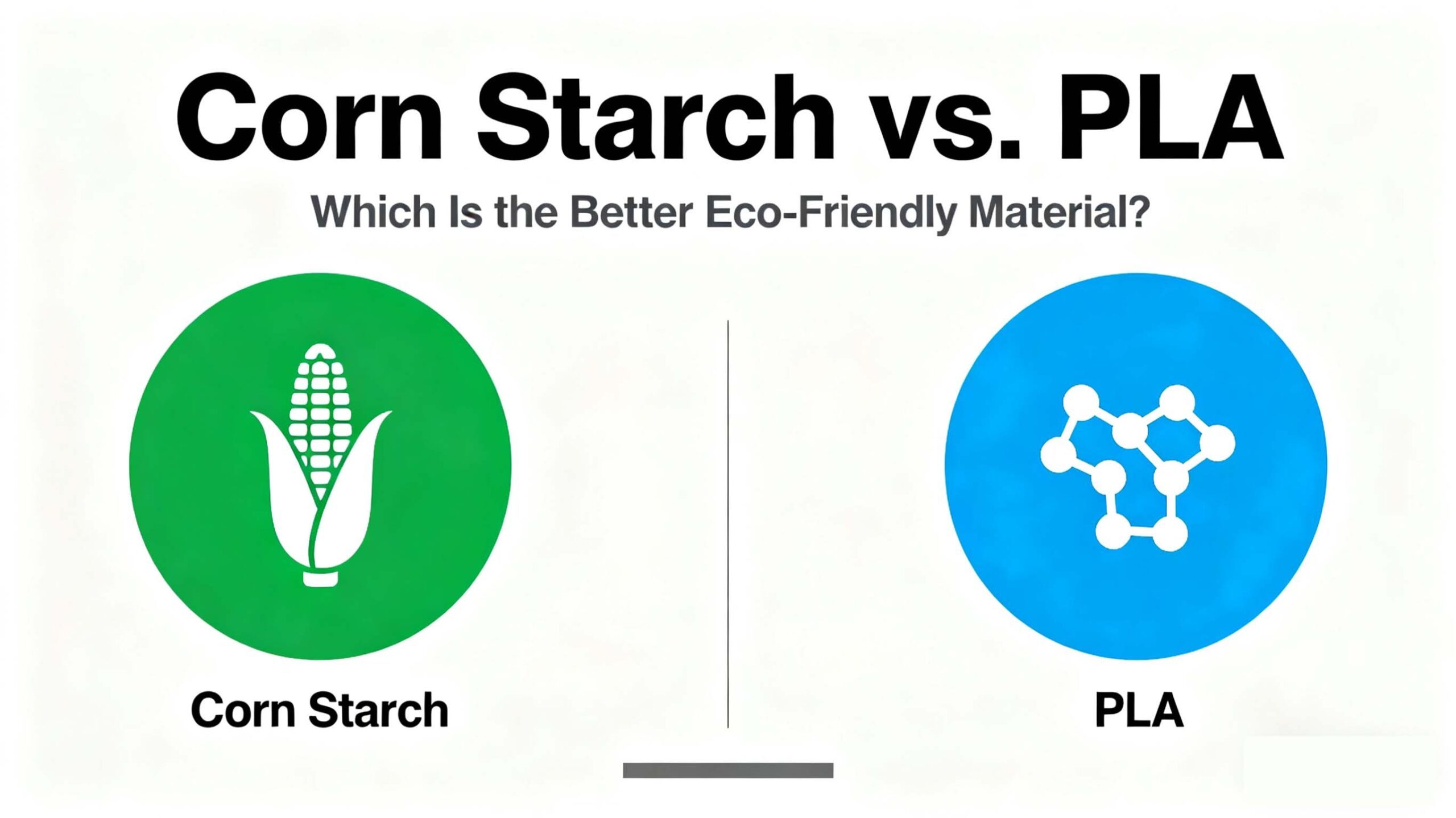 Corn Starch vs PLA Which Is the Better Eco-Friendly Material