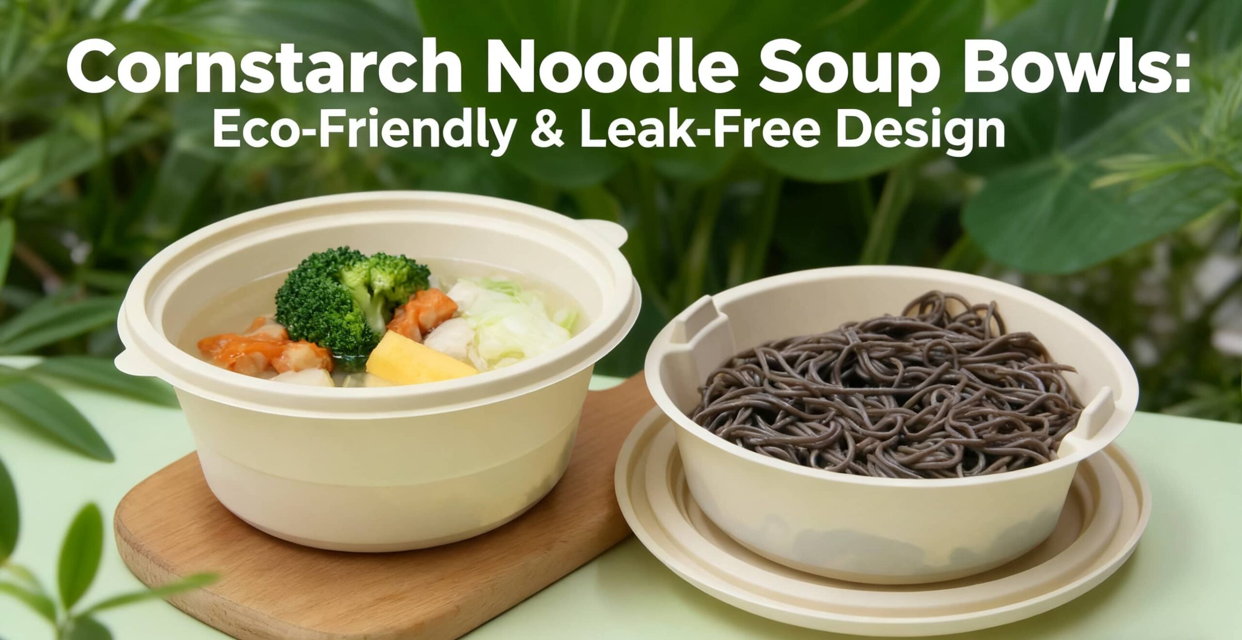 corn starch tableware