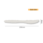 8 Inch Disposable Biodegradable Corn Starch Knife