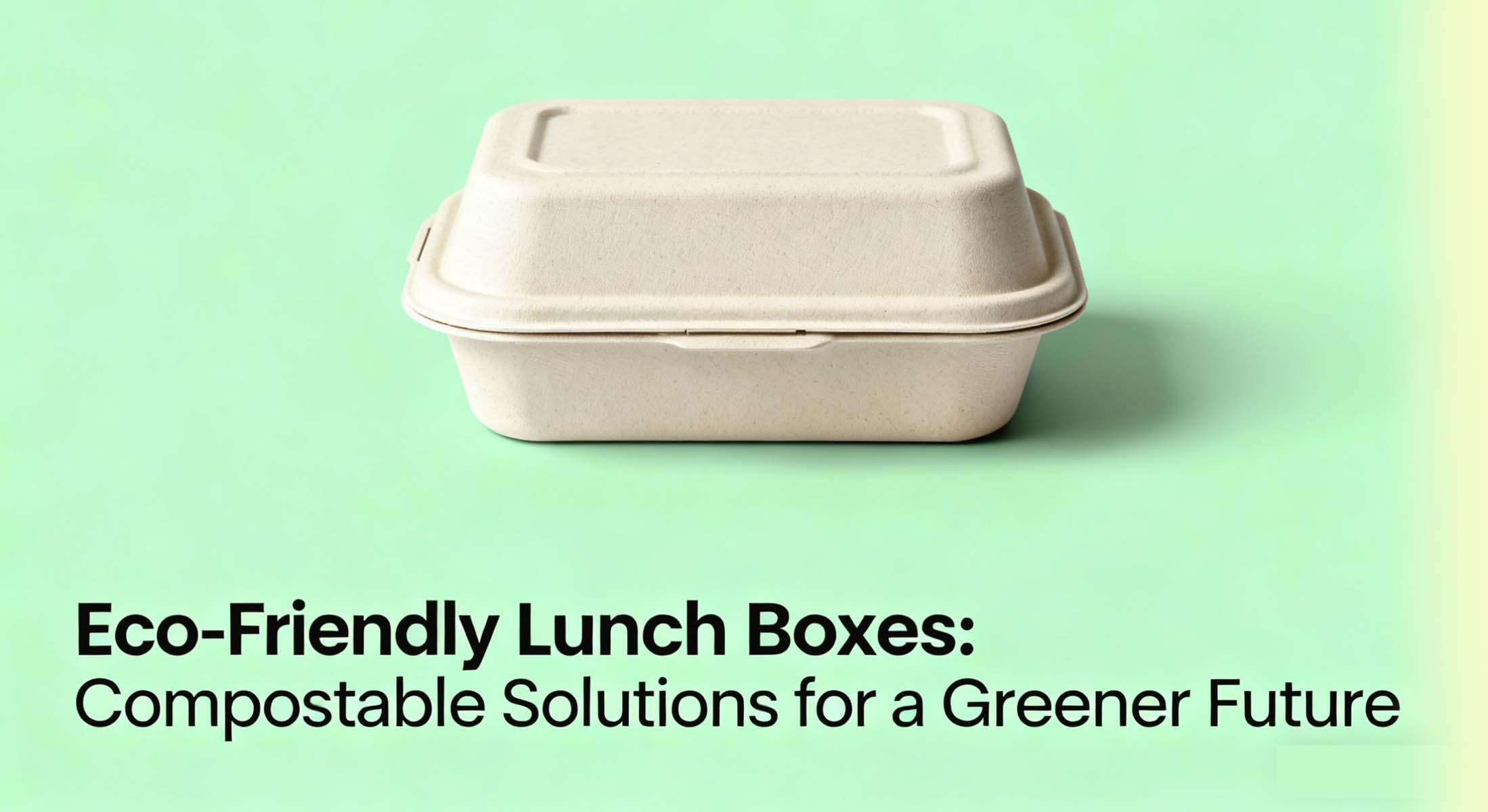 Eco-Friendly Lunch Boxes Compostable Solutions for a Greener Future
