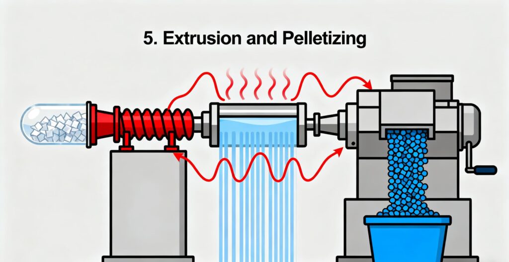 Extrusion and Pelletizing