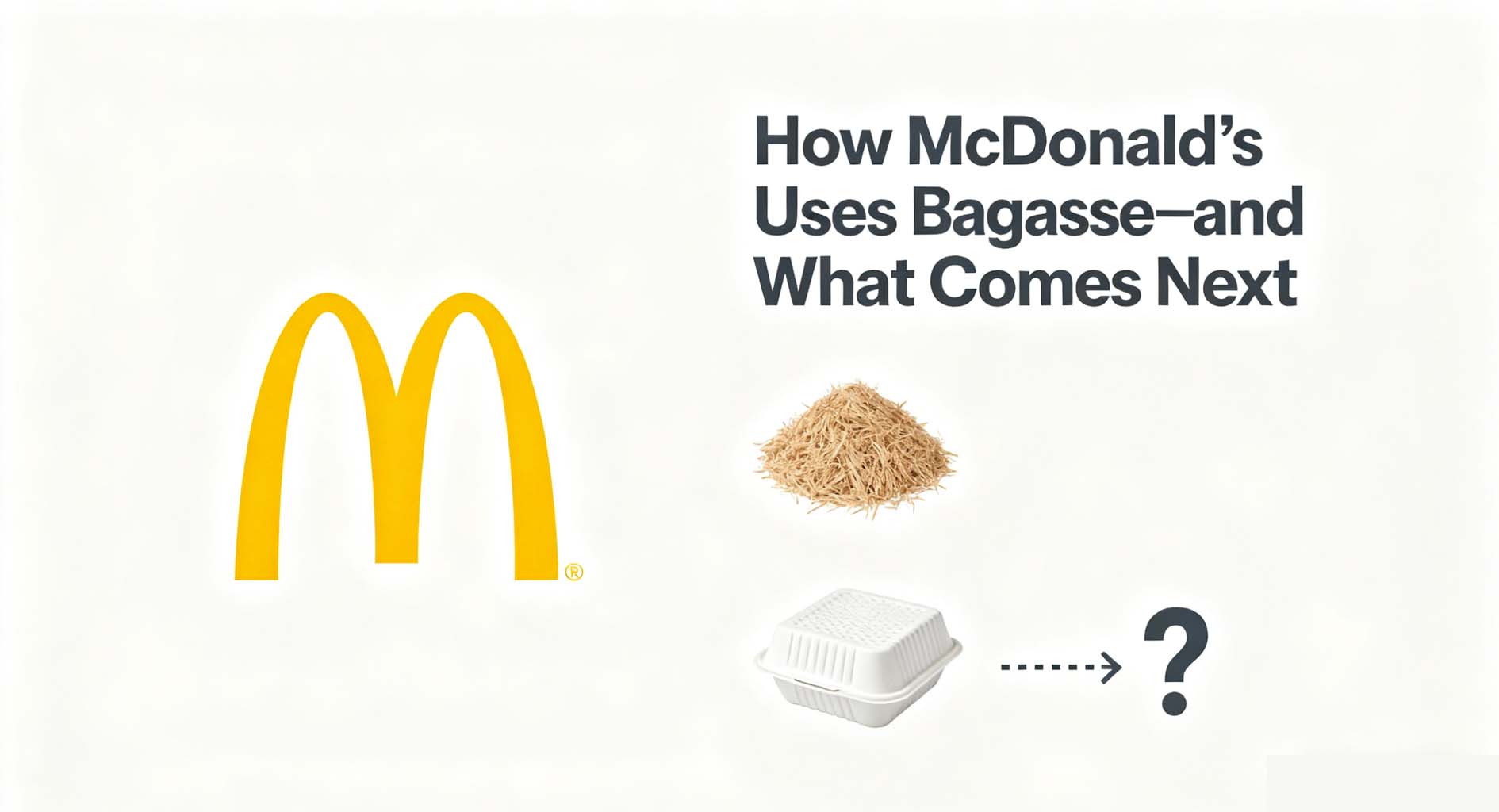 How McDonald’s Uses Bagasse—and What Comes Next