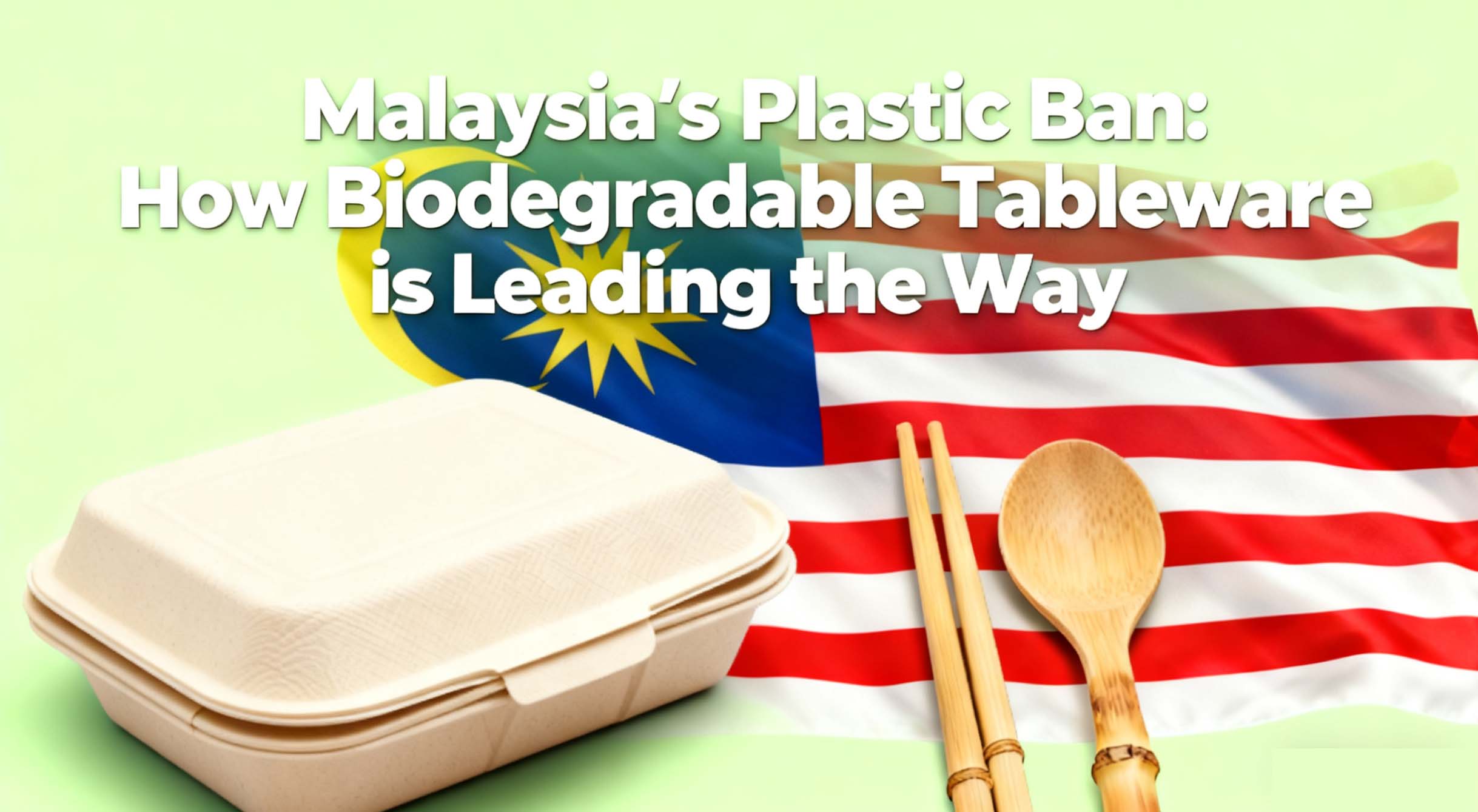 Malaysia’s Plastic Ban How Biodegradable Tableware is Leading the Way