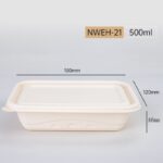 NWEH-21 (500ml Rectangle Container): Practical, Sustainable & Reliable Packaging