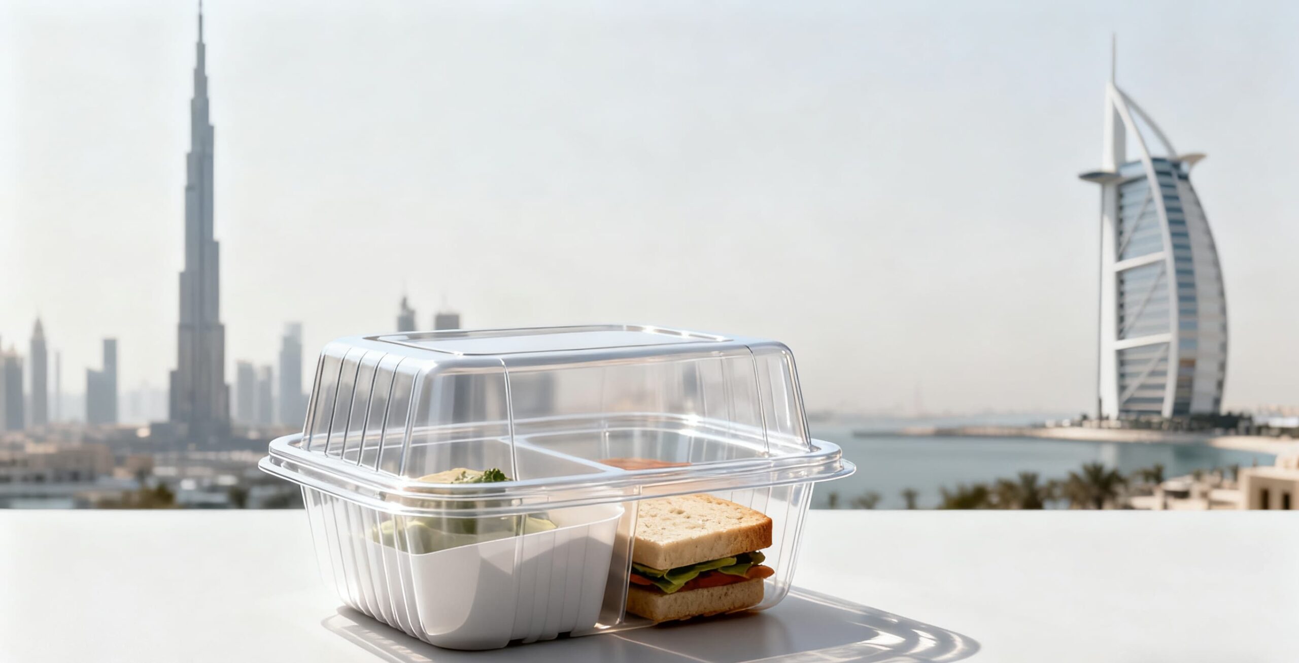 PET disposable packaging