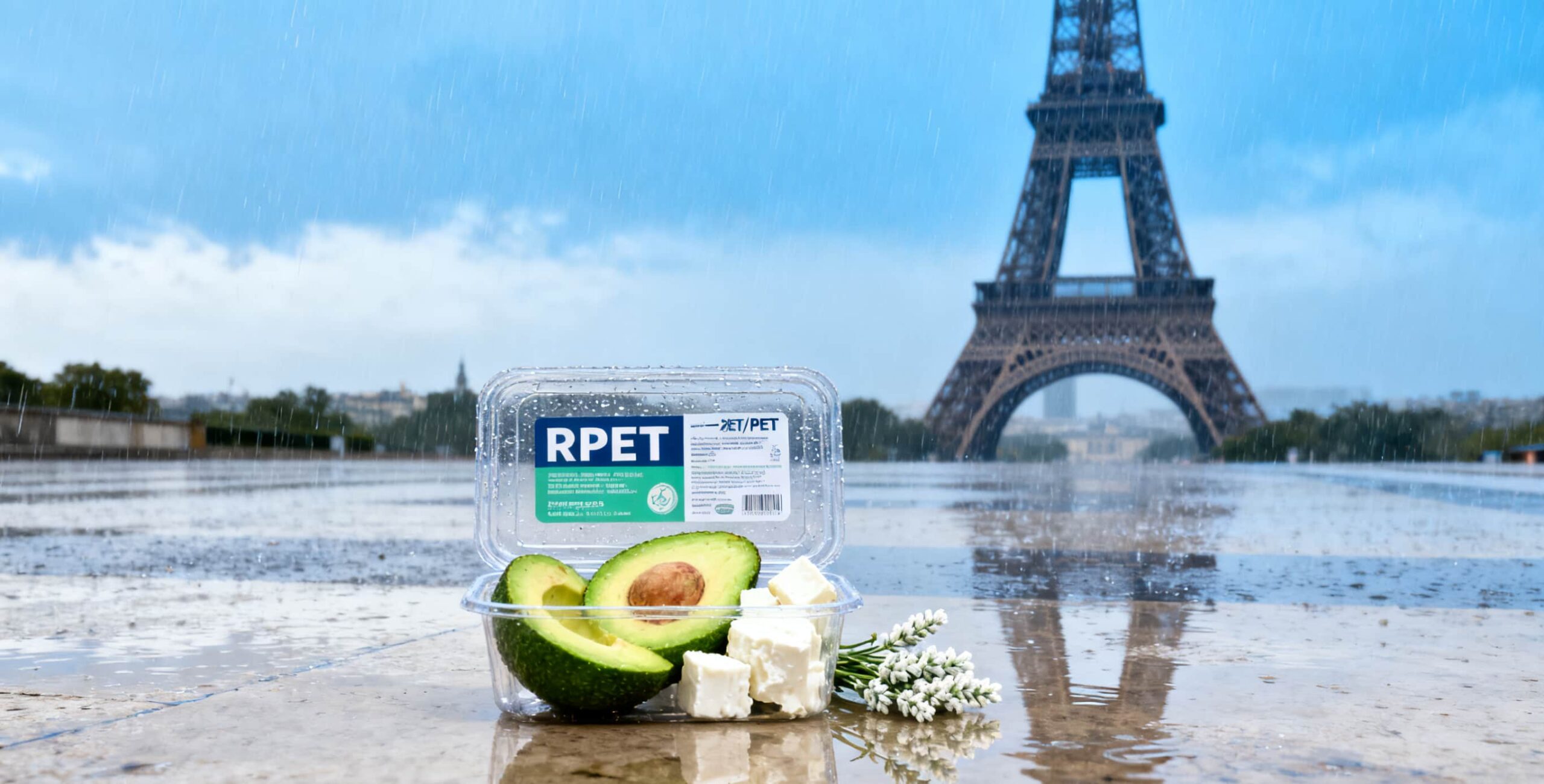 RPETPET Single-Use Eco-Friendly Packaging