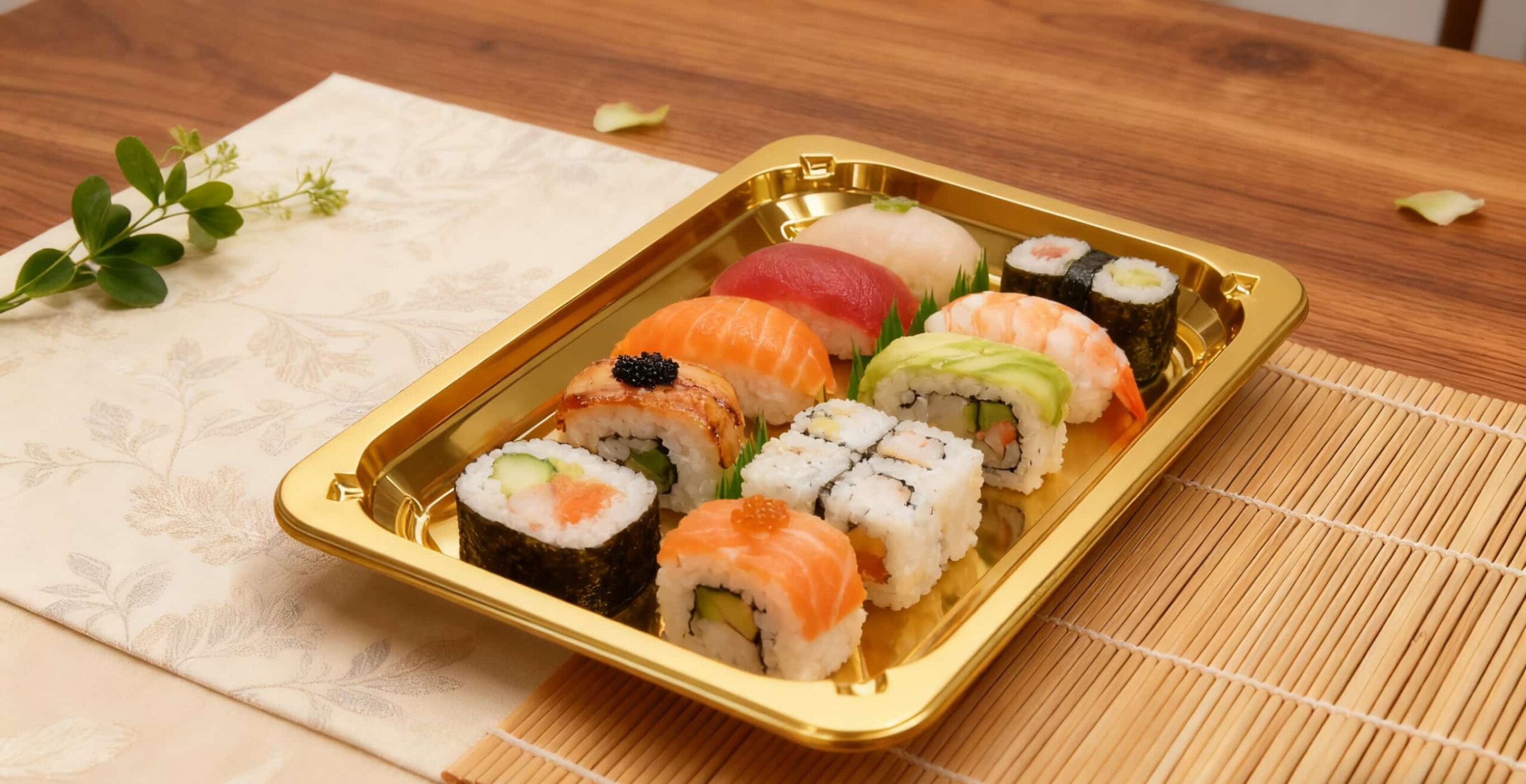 luxury food trays