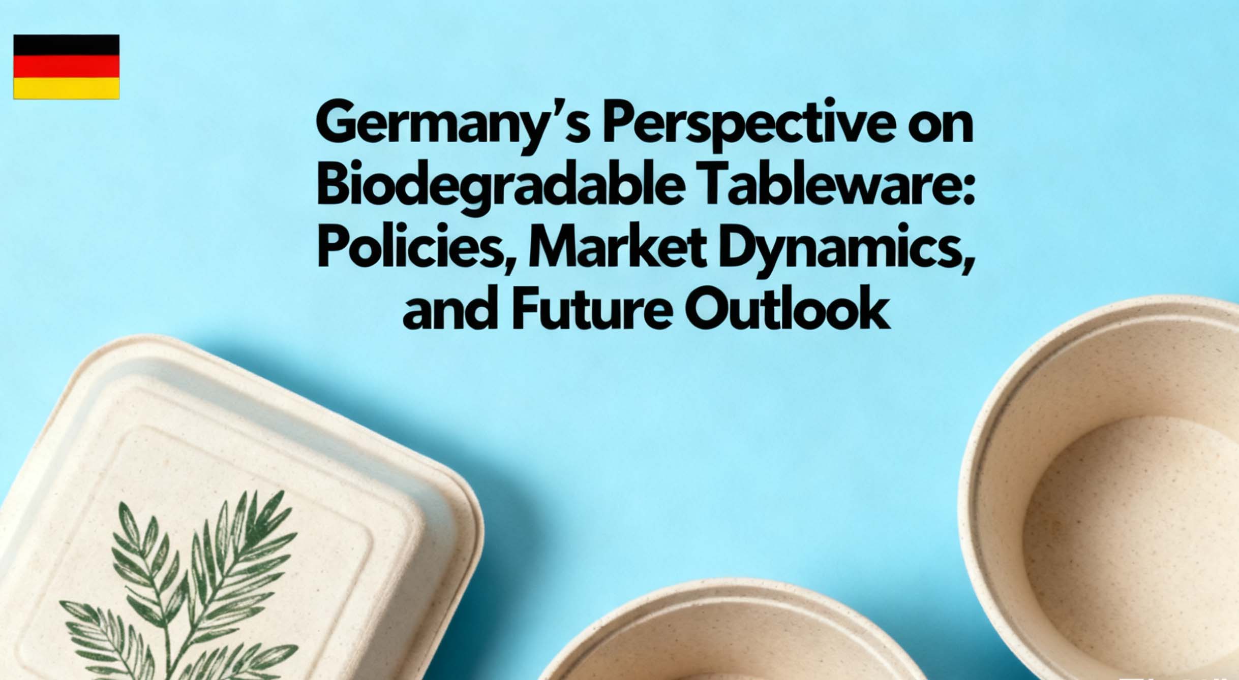 Germany’s Perspective on Biodegradable Tableware: Policies, Market Dynamics, and Future Outlook