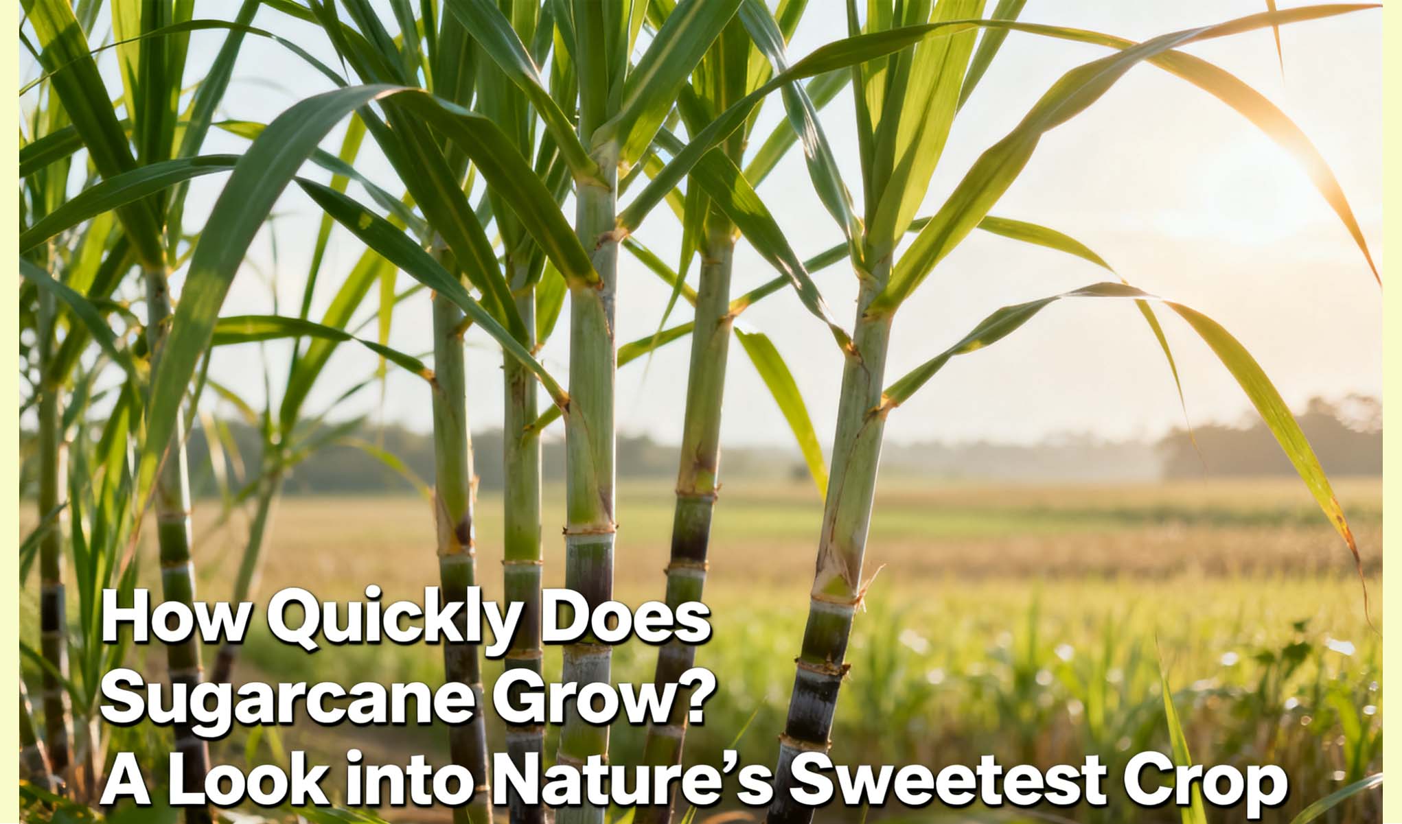 How Quickly Does Sugarcane Grow? A Look into Nature’s Sweetest Crop