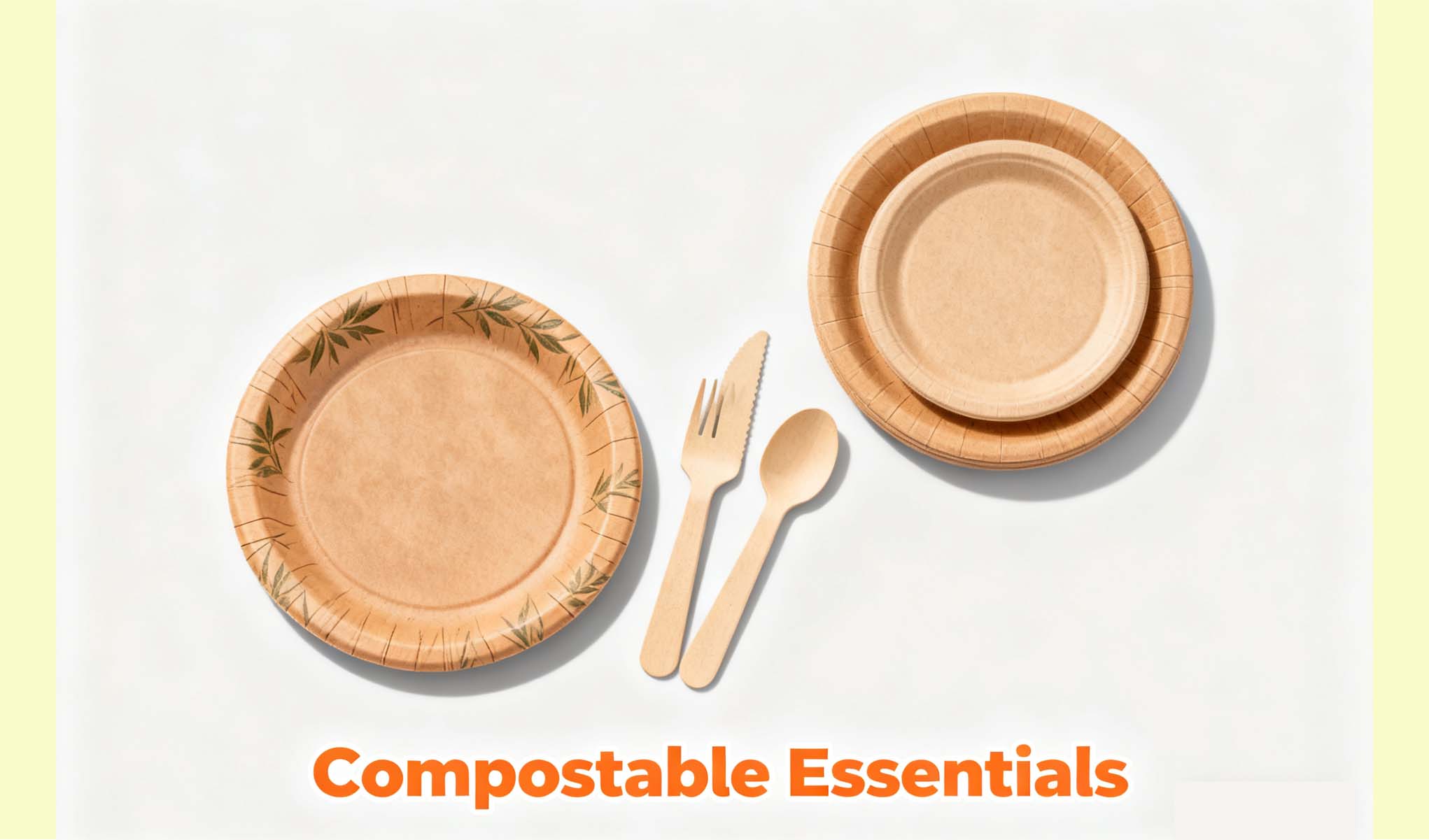 8 Must-Have Compostable Plates and Utensils for Outdoor BBQs and Picnics