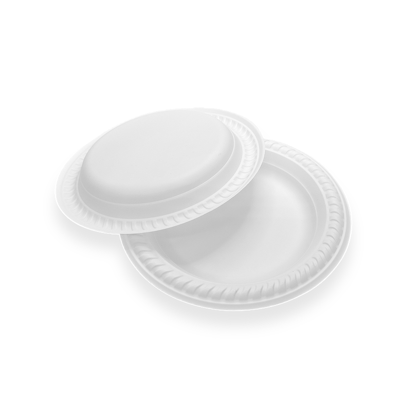 06 Sustainable Cornstarch Serving Plate 06 Sustainable Cornstarch Serving Plate